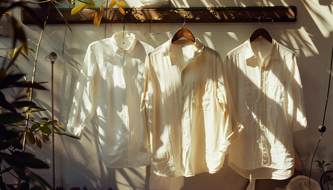 Air Drying Men's Linen Shirts
