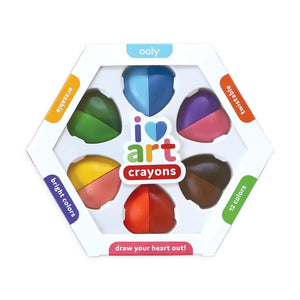 Heart Crayons