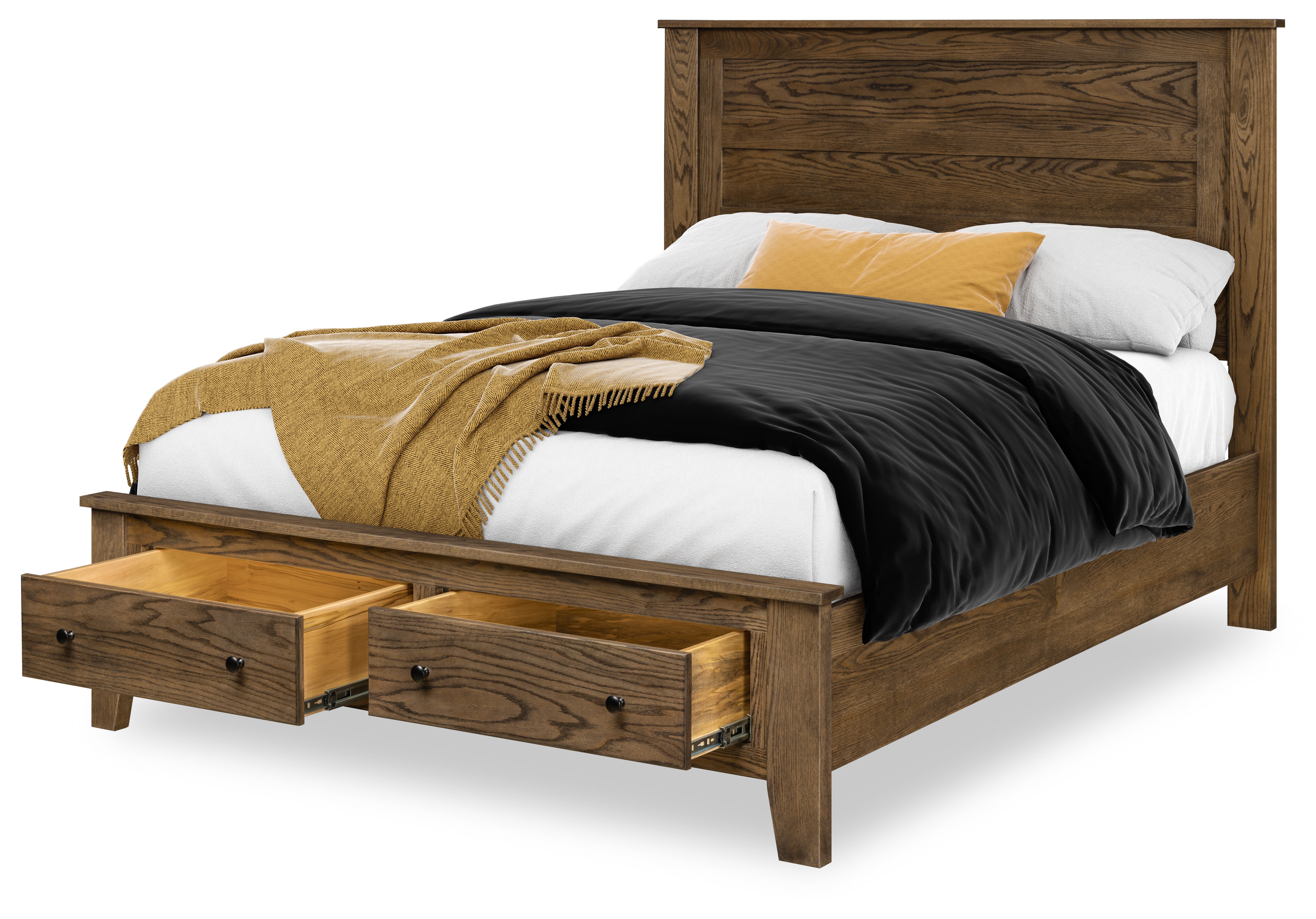 Tillsdale Low Foot Panelled Bed Frame – Coastwood Furniture