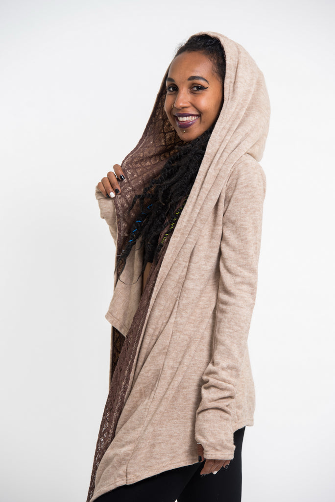 hoodie shawl cardigan