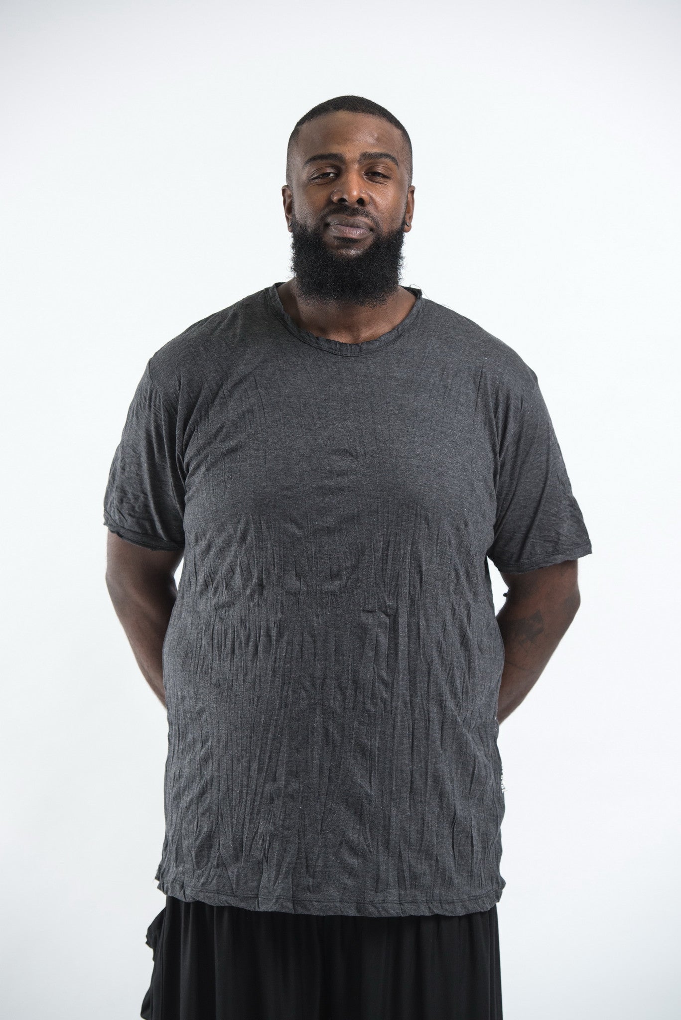 skab Ombord malt Plus Size Sure Design Men's Blank T-Shirt Black – Sure Design Wholesale