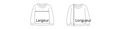 Guide taille sweatshirt Apology