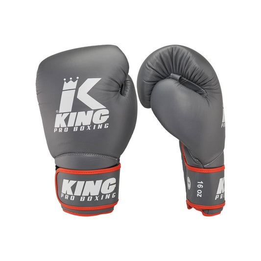 King Pro Boxing Bokshandschoenen KPB/BG 15 Navy/Oranje –