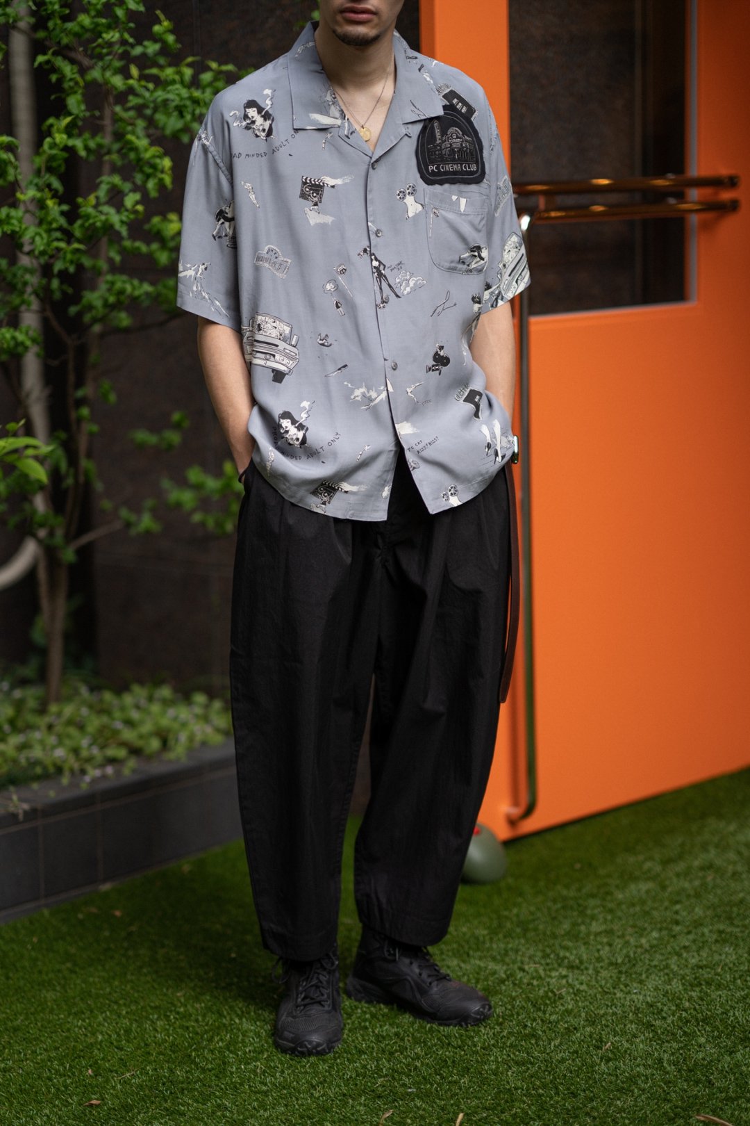 超人気　ポータークラシック　POPLIN BEBOP PANTS 22SS M