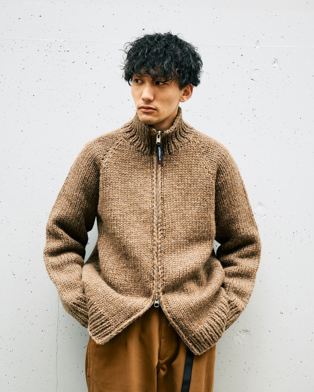 KANATA × DAN Drivers Cowichan Sweater - ニット/セーター