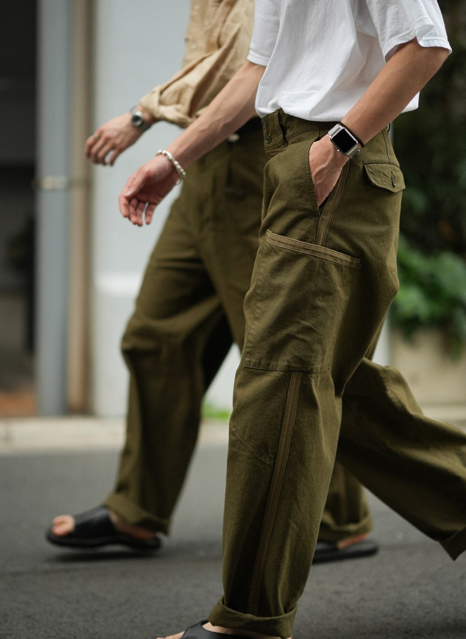 大人女性の DAN Transport Trousers 運パン ハズム kids-nurie.com