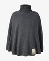 Picture of Cashmere Wool Ribbed Poncho