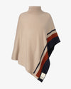 Picture of Pure Cashmere Asymmetric Poncho