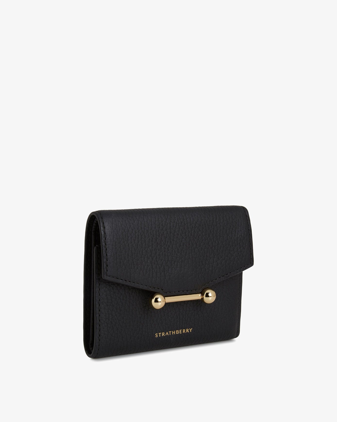 Strathberry - Mosaic Trifold Wallet - Black | Strathberry