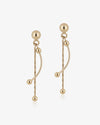 Picture of Crescent Drop Earrings