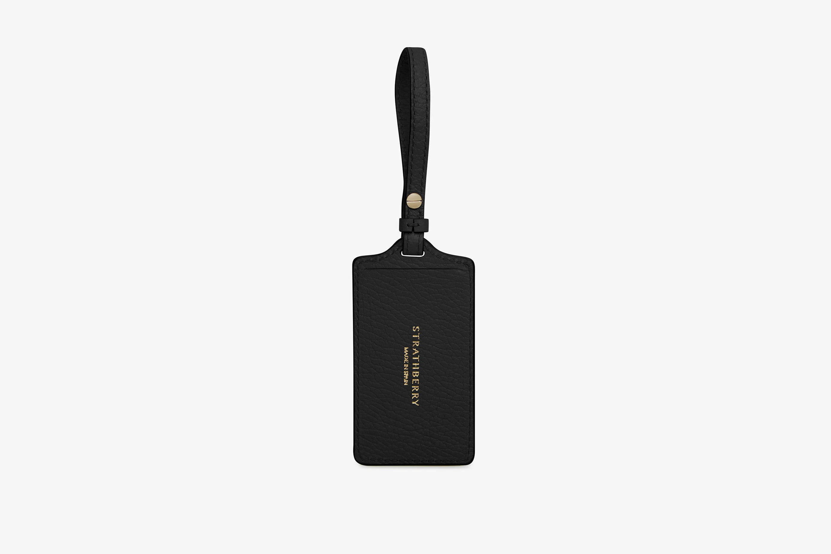 A view showcasing our Luggage Tag - Black