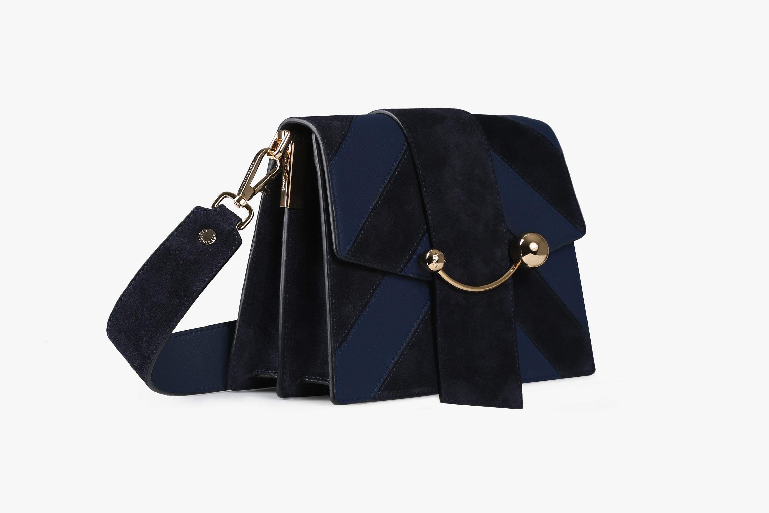 Image of Box Crescent - Patchwork Navy