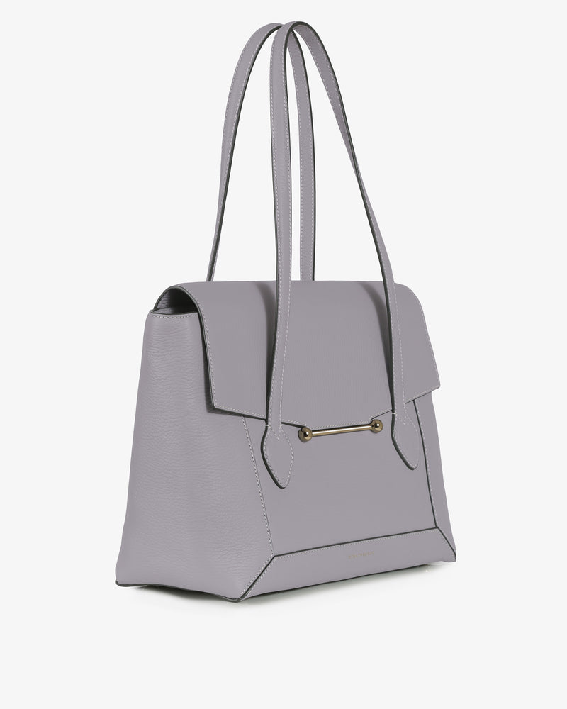 Strathberry - The Strathberry Nano Tote in Tri Colour Sage/Powder  Blue/Pearl Grey Available now for SS17 Strathberry.com
