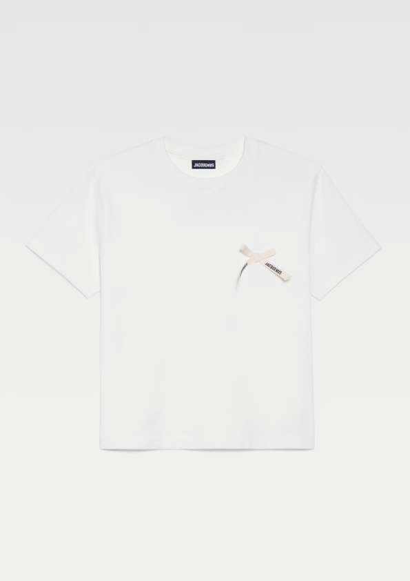 Jacquemus Le T-Shirt Logo T-Shirt Navy