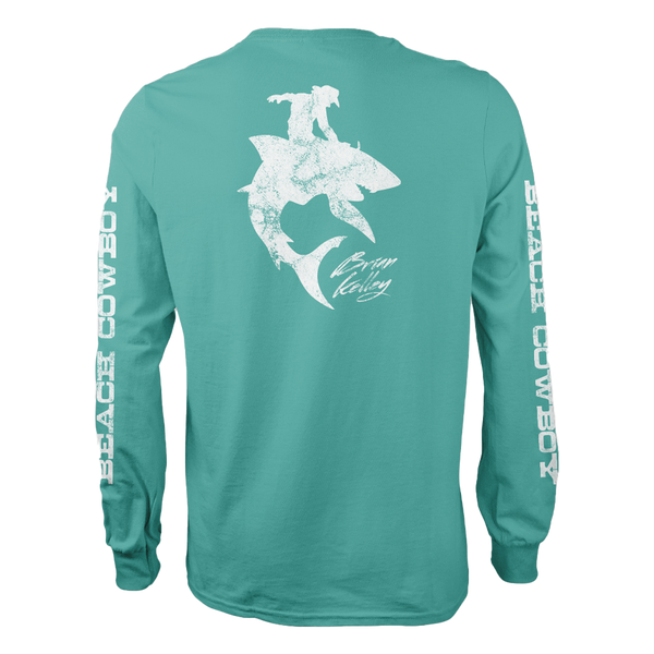2022 Brian Kelley Seafoam Ocean Rodeo Long Sleeve T-Shirt – Brian