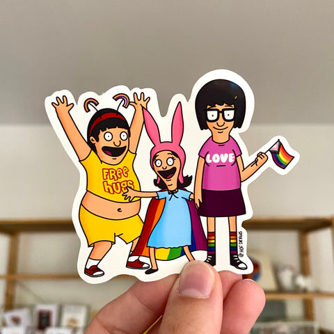 Bob's Burgers Stickers – Emcatlang