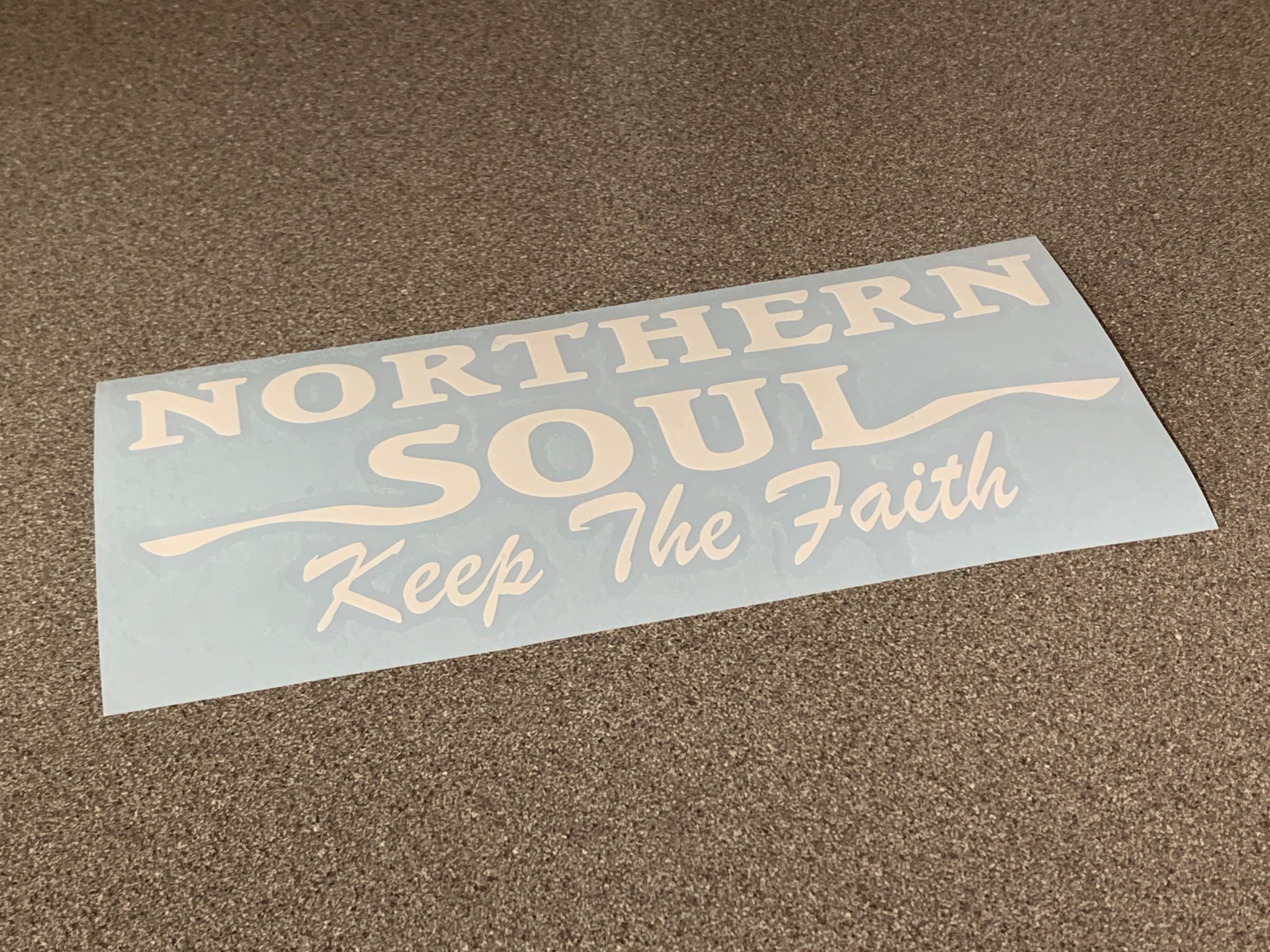 northern soul keep the faith decal