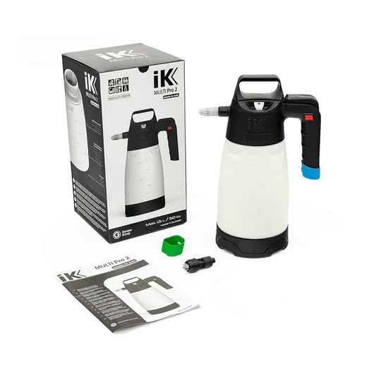 P&S Absolute Rinseless Wash 948ml + Ik Sprayer Multi Pro 2 +The Rag Company  Ultra Black Sponge Kit