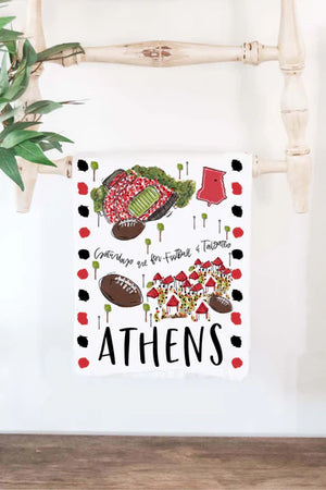 ATHENS, GA TEA TOWEL - The Ivy On Pine