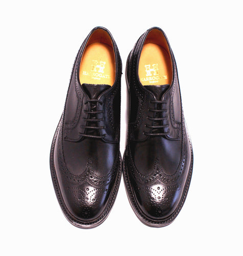 海外輸入 HARROGATE BLACK / ハロゲイト PLAIN SHOES ARCHWAYシュー ...