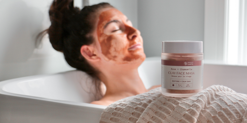 luxury spa face mask for at home facial care routine