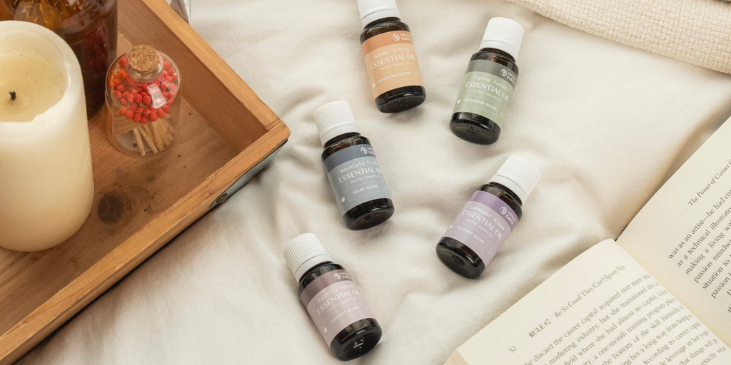 nature inspired aromatherapy room spray and essential oils