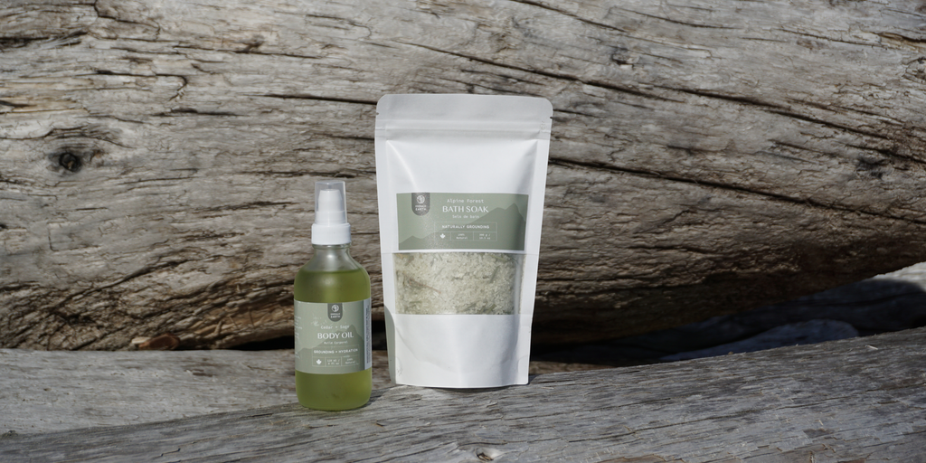 alpine forest bath and body products