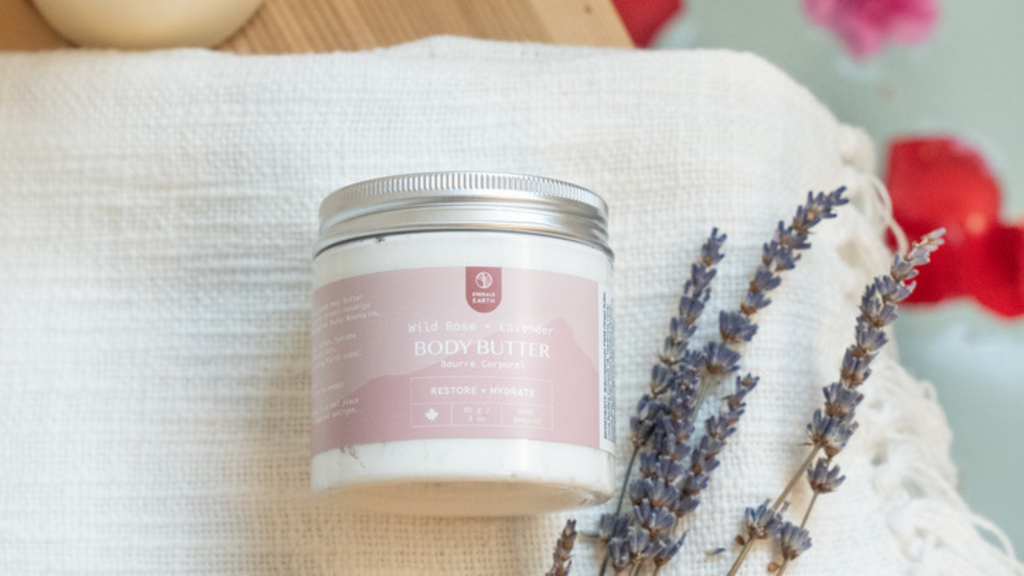 moisturizing body butter for dry winter skin