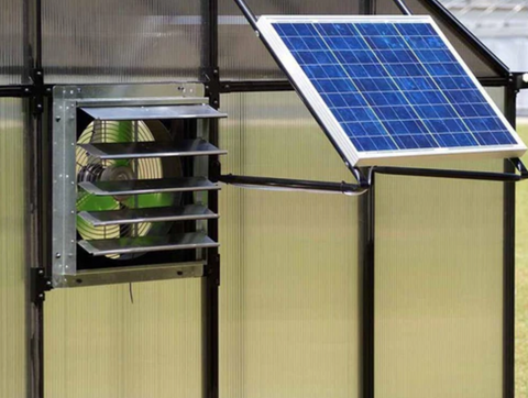 MONT™ Solar Powered Ventilation System for Greenhouse