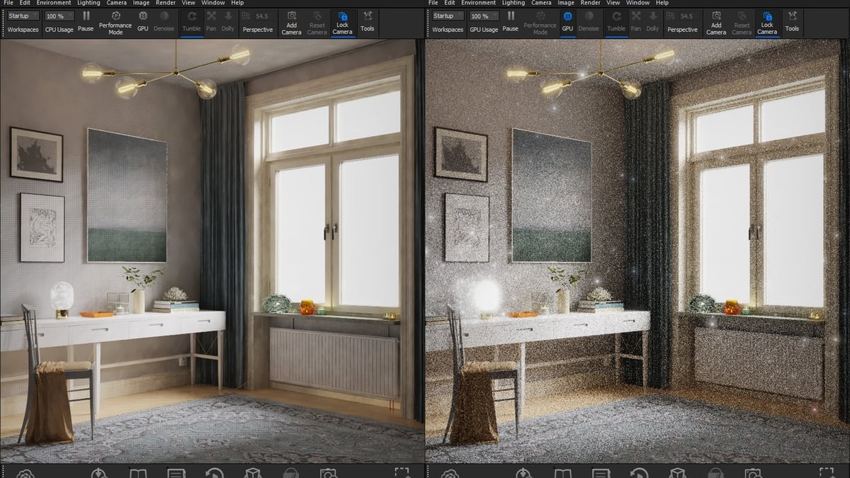 3D Rendering CPU Or Gpu