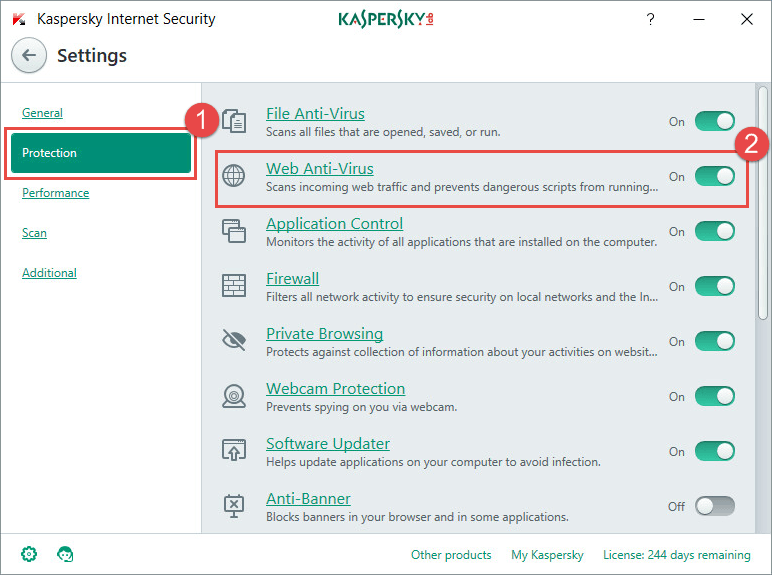 Add Exception In Kaspersky Antivirus
