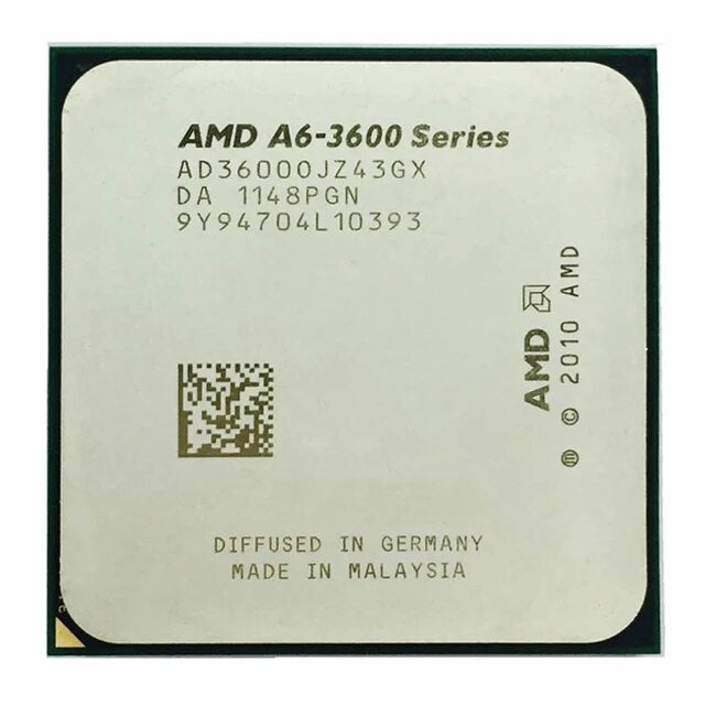 Amd A6-3600 Series CPU