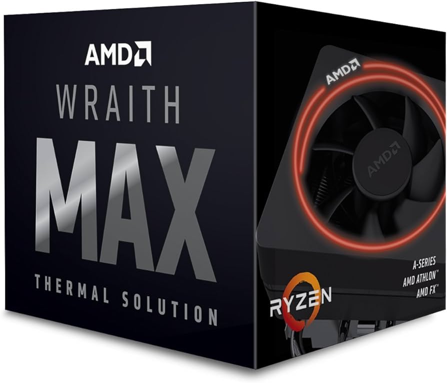 Amd Wraith Max CPU Cooler With Rgb Led