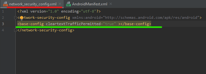 Android Bad Practices Missing Network Security Configuration
