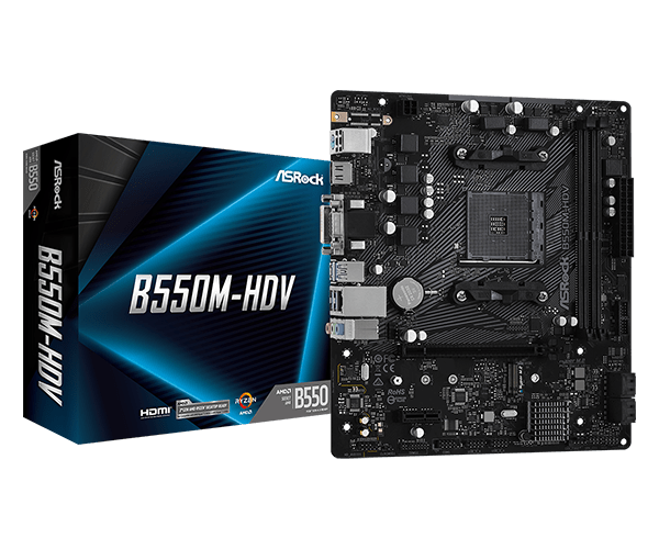 Asrock B550M-Hdv Compatible CPU