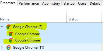 Can’t Kill Chrome Process In Task Manager