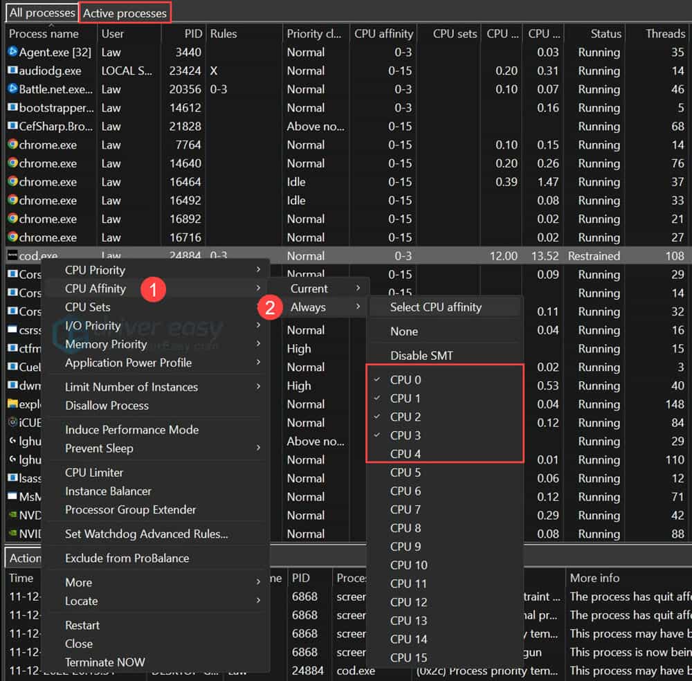 Cod MW2 Using 100 CPU