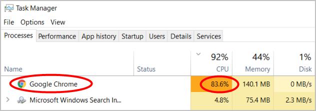 Computer Freezes CPU Usage 100