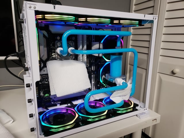 Cpu Only Water Cooling Loop