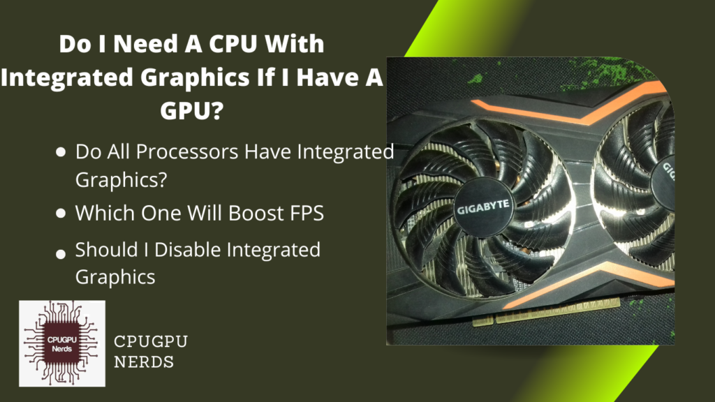 CPU That Doesn’t Need Gpu