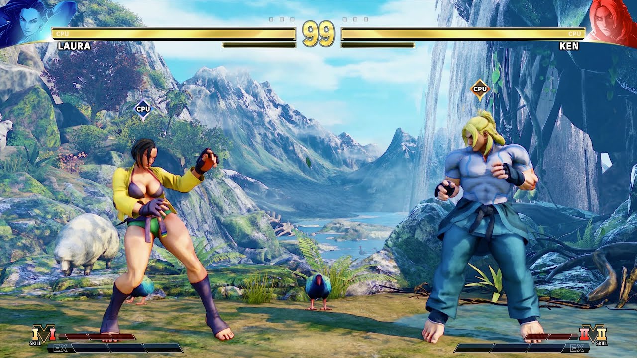 CPU Vs CPU Fighting Games
