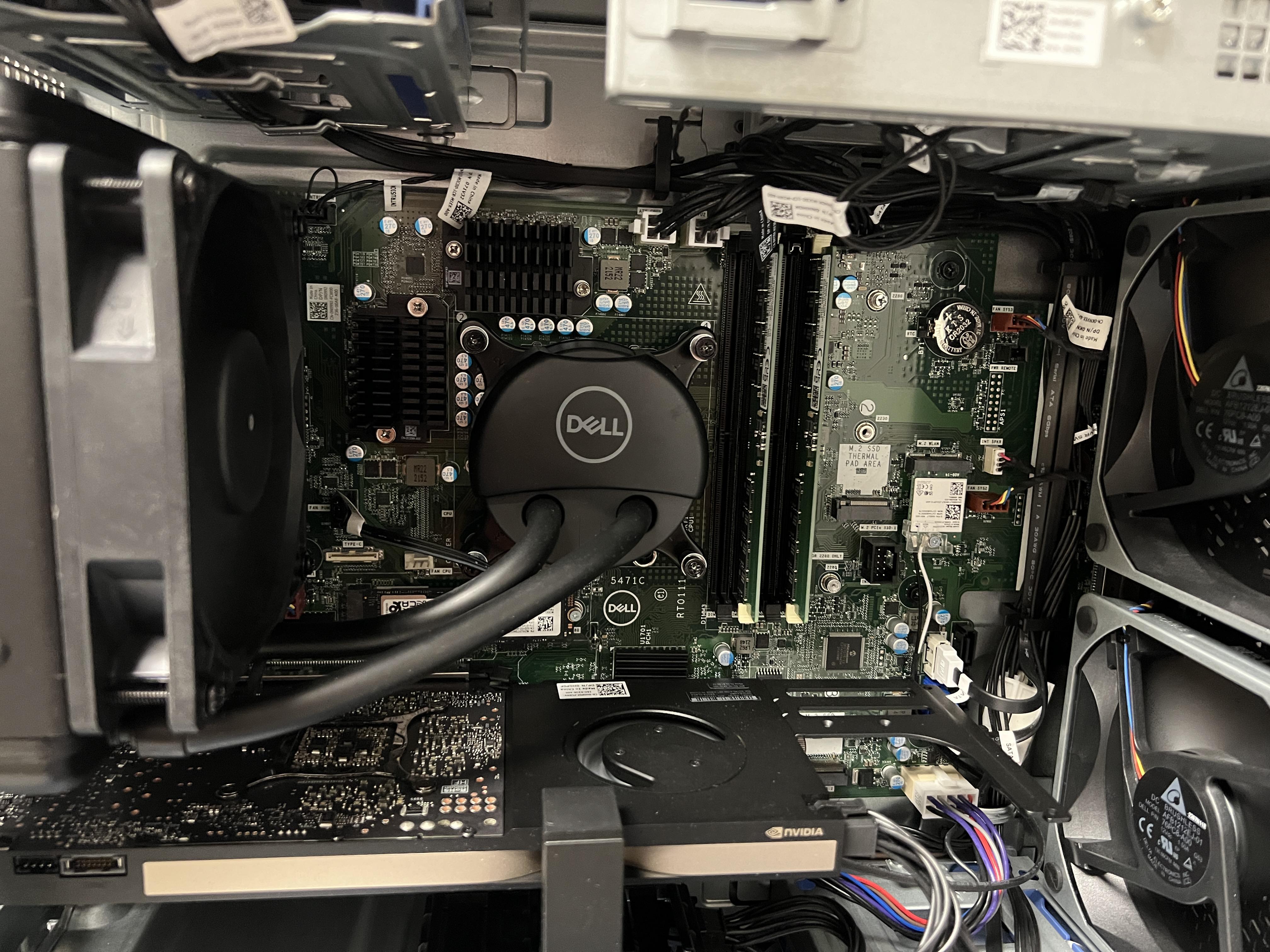 Dell Performance CPU Liquid Cooling