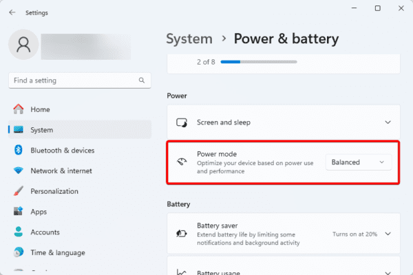 Disable CPU Throttling Windows 11