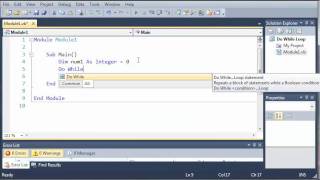 Do While Visual Basic