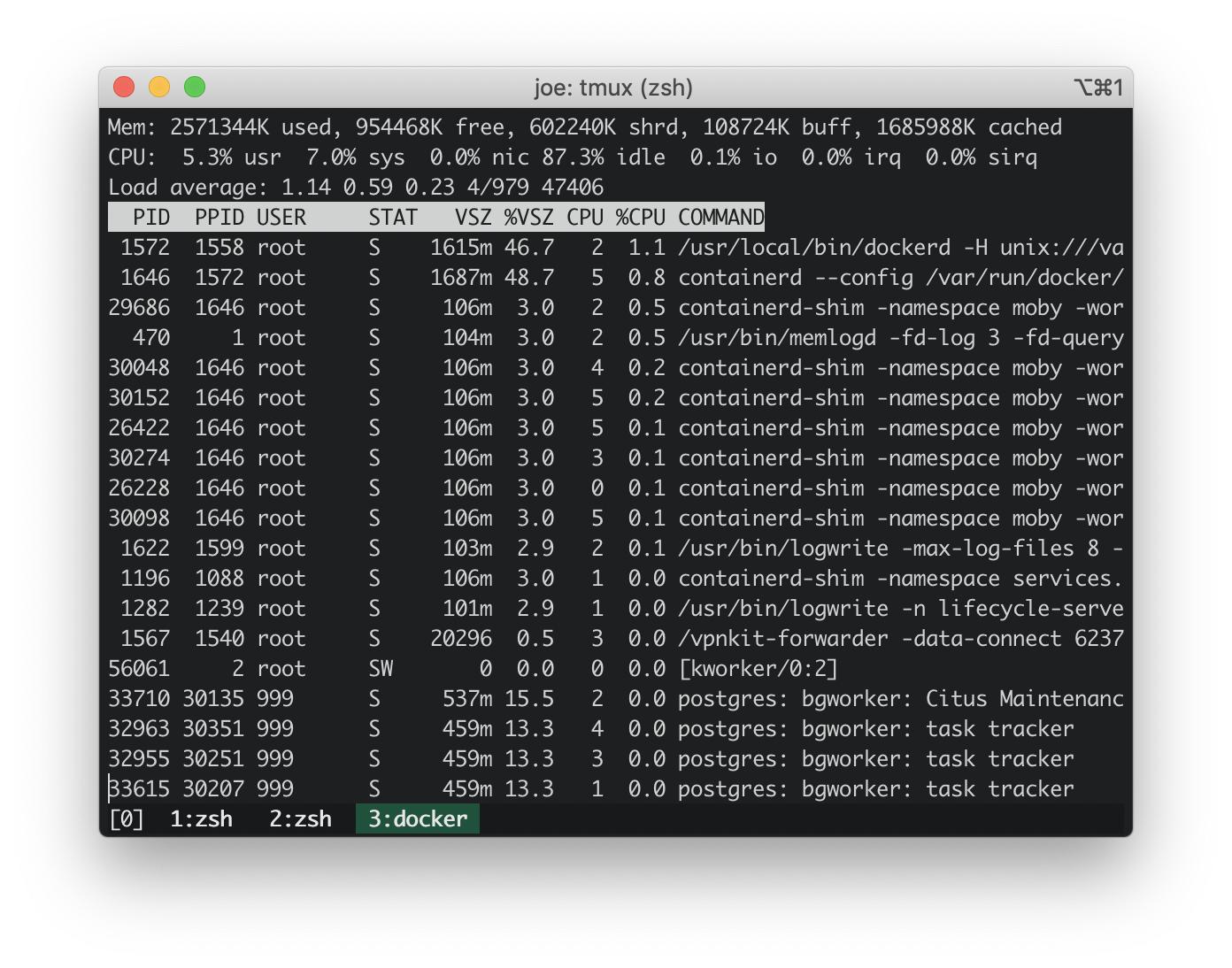 Docker Using Too Much CPU