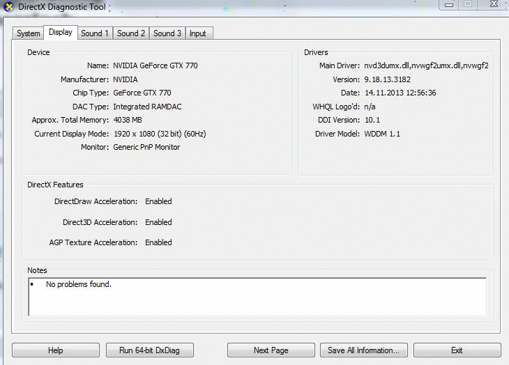 Dxdiag Showing Wrong Graphics Card