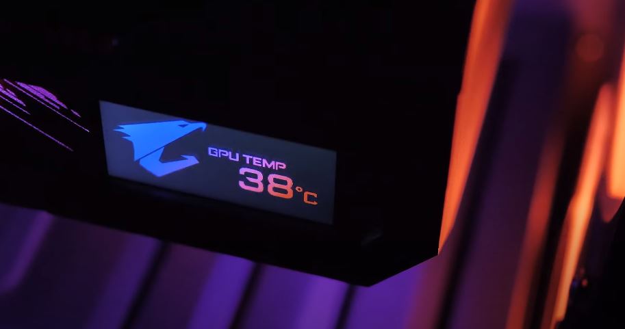 Graphics Card With Led Display