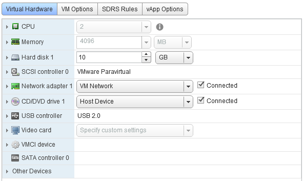 Hot Add CPU Vmware Linux