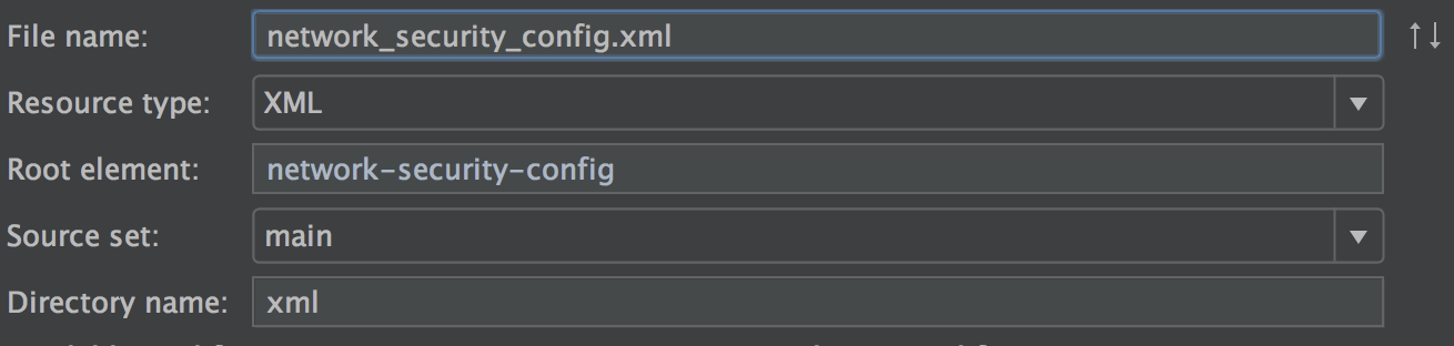 How To Add Network Security Configuration File Android