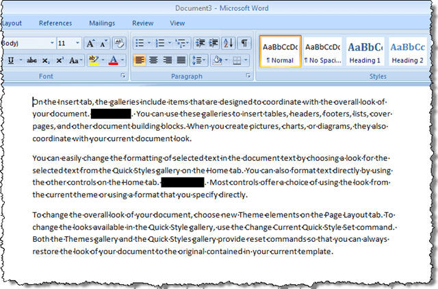How To Blackout Part Of A Picture In Microsoft Word
